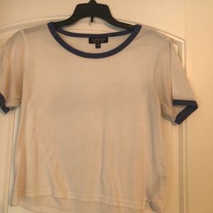 Topshop Crop T-Shirt